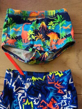 Funky Trunks Boys Swim Trunks Bundle | Size 6T | 2 Pairs